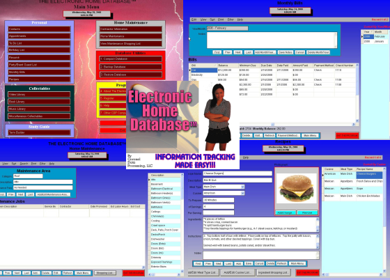 Click to view CoronelDP's Home Database 2010.12 screenshot
